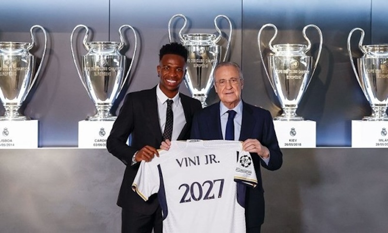 Real Madrid Gia Hạn Hợp Đồng Với Vinicius